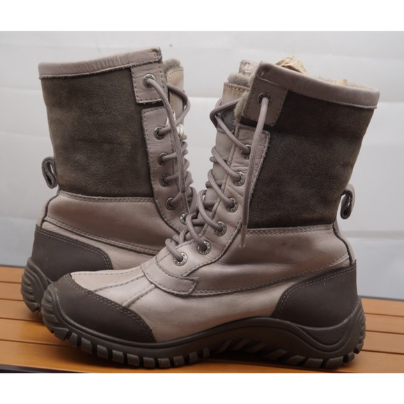 UGG WOMEN'S PEWTER ADIRONDACK II WINTER BOOTS - SIZE 7 - Picture 6 of 9